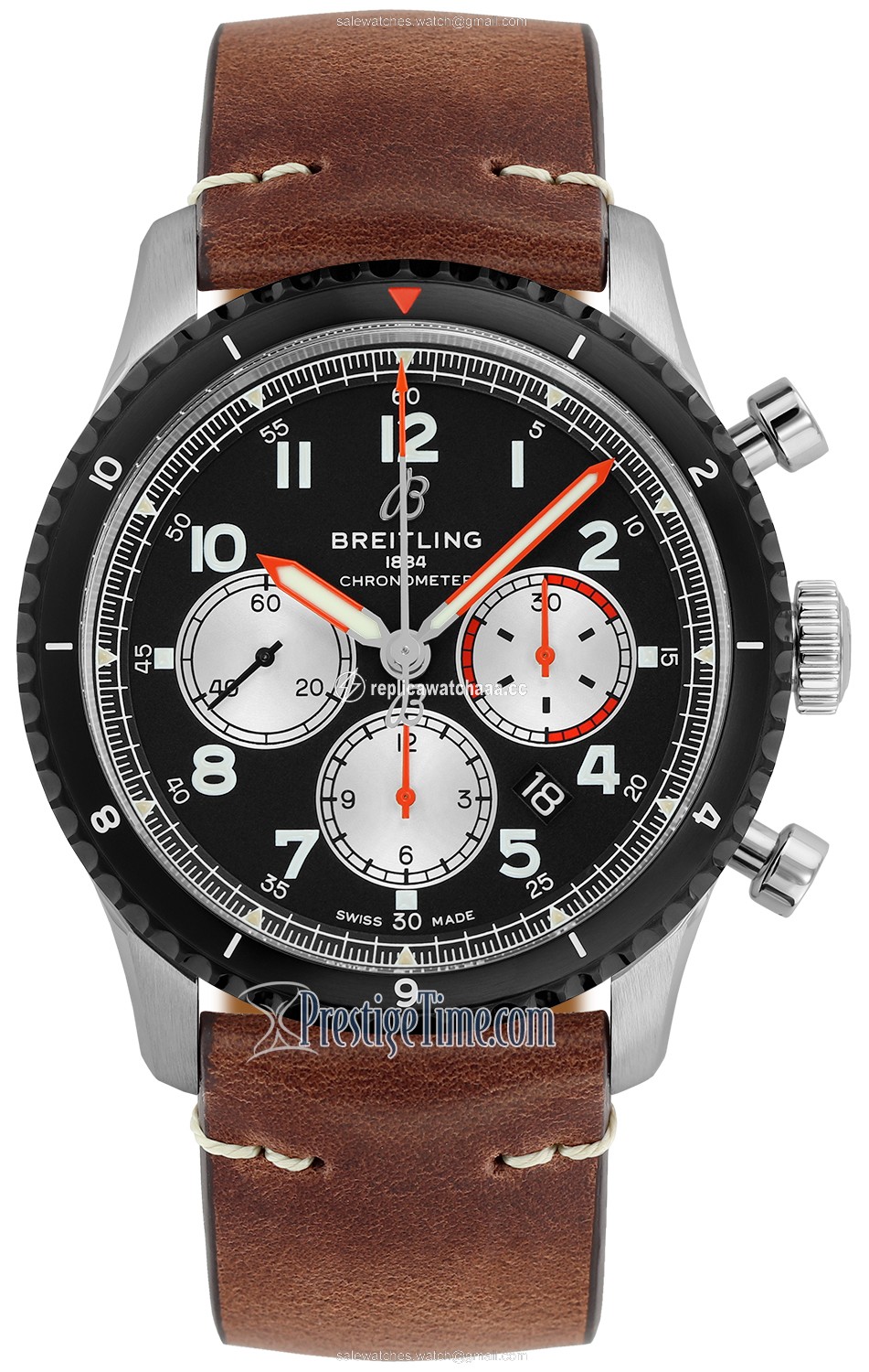 ab01194a1b1x2 Breitling Aviator 8 B01 Chronograph 43 Mosquito Mens Watch ab01194a1b1x2 Breitling Aviator 8 B01 Chronograph 43 Mosquito Mens Watch